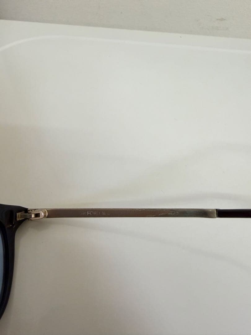 トムフォード 度なし ライトブルー メガネ　サングラス　メガネ