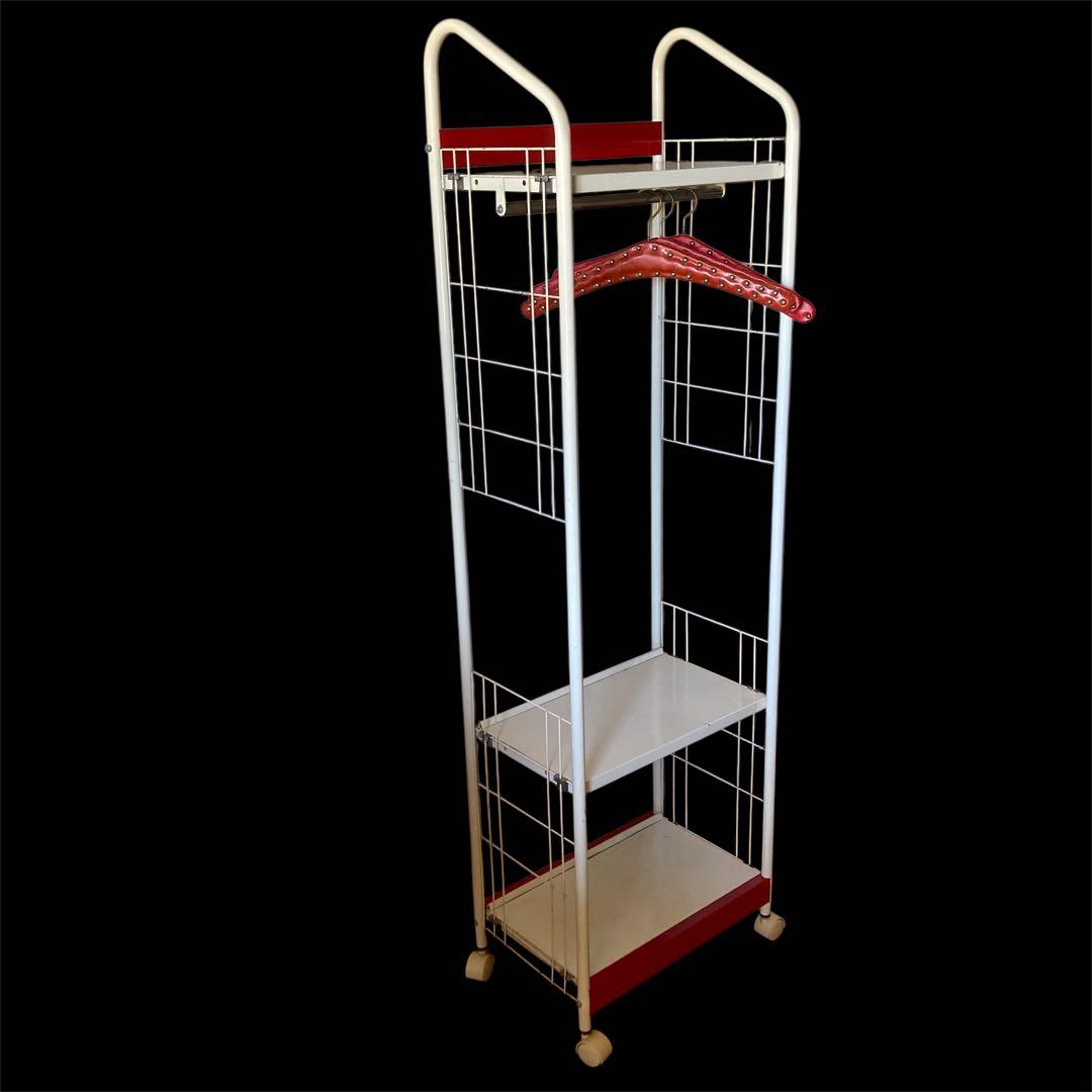 ヴィンテージ レトロ ハンガーラック シェルフ