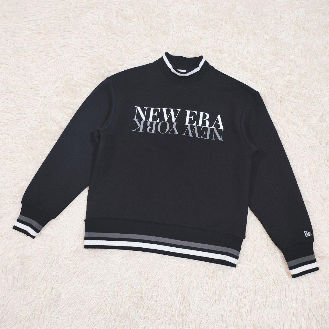 美品 NEW ERA GOLF テックスウェットモックネック クルーネック Ｌ