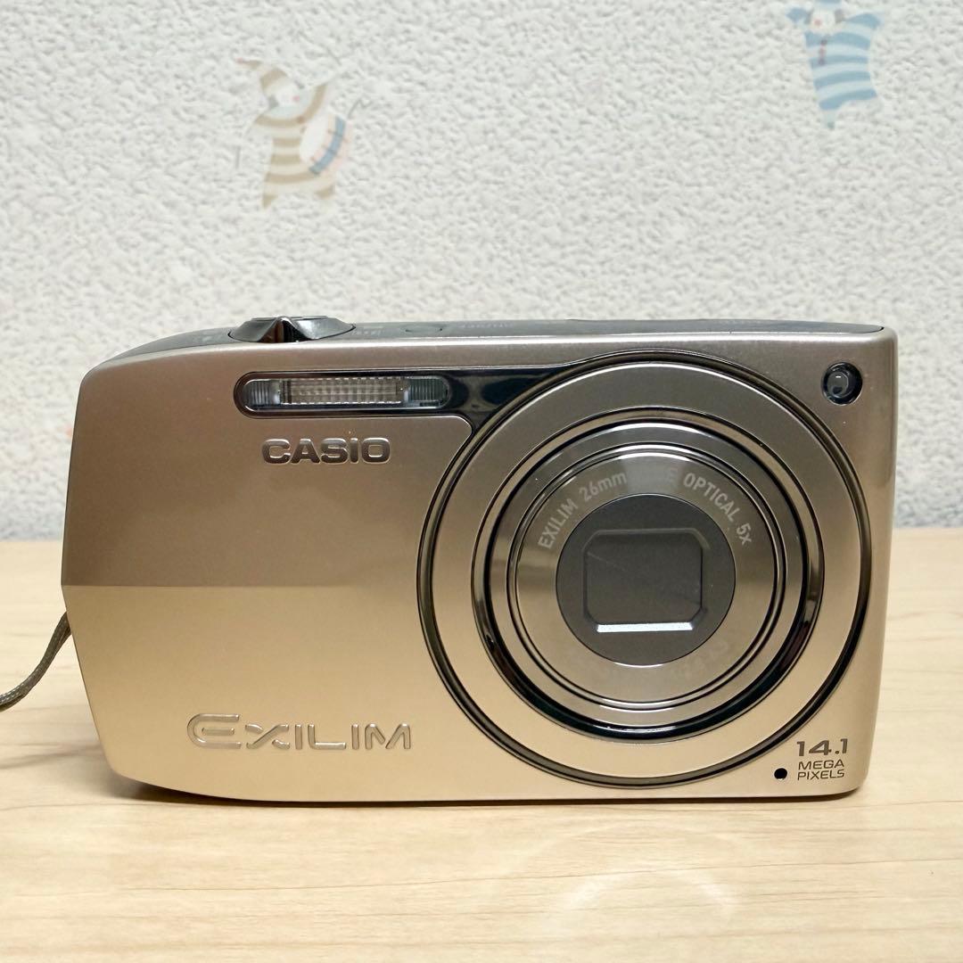 【極美品】CASIO カシオ EX-Z2300 コンデジ デジカメ ゴールド