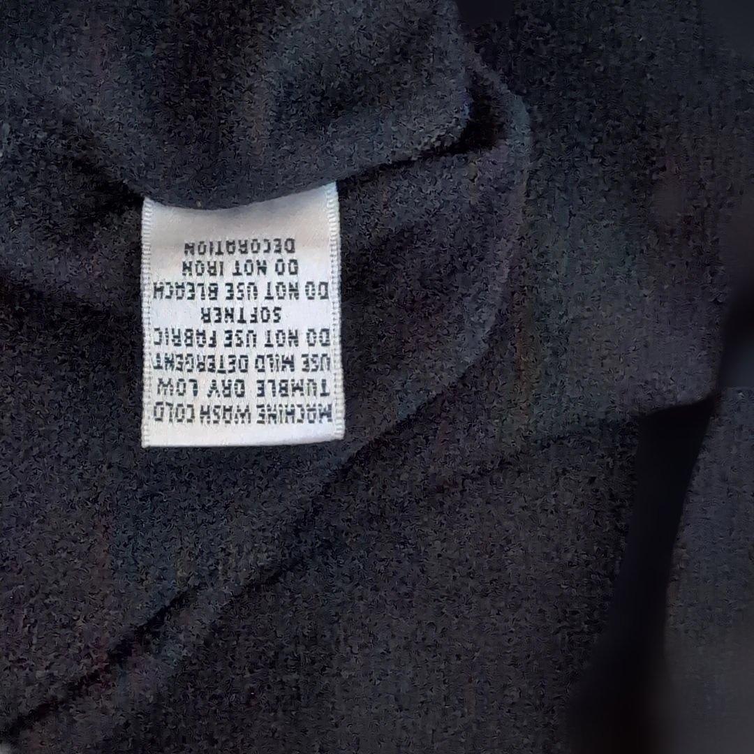 CH ブラック ハーフジップシャツ STAFF