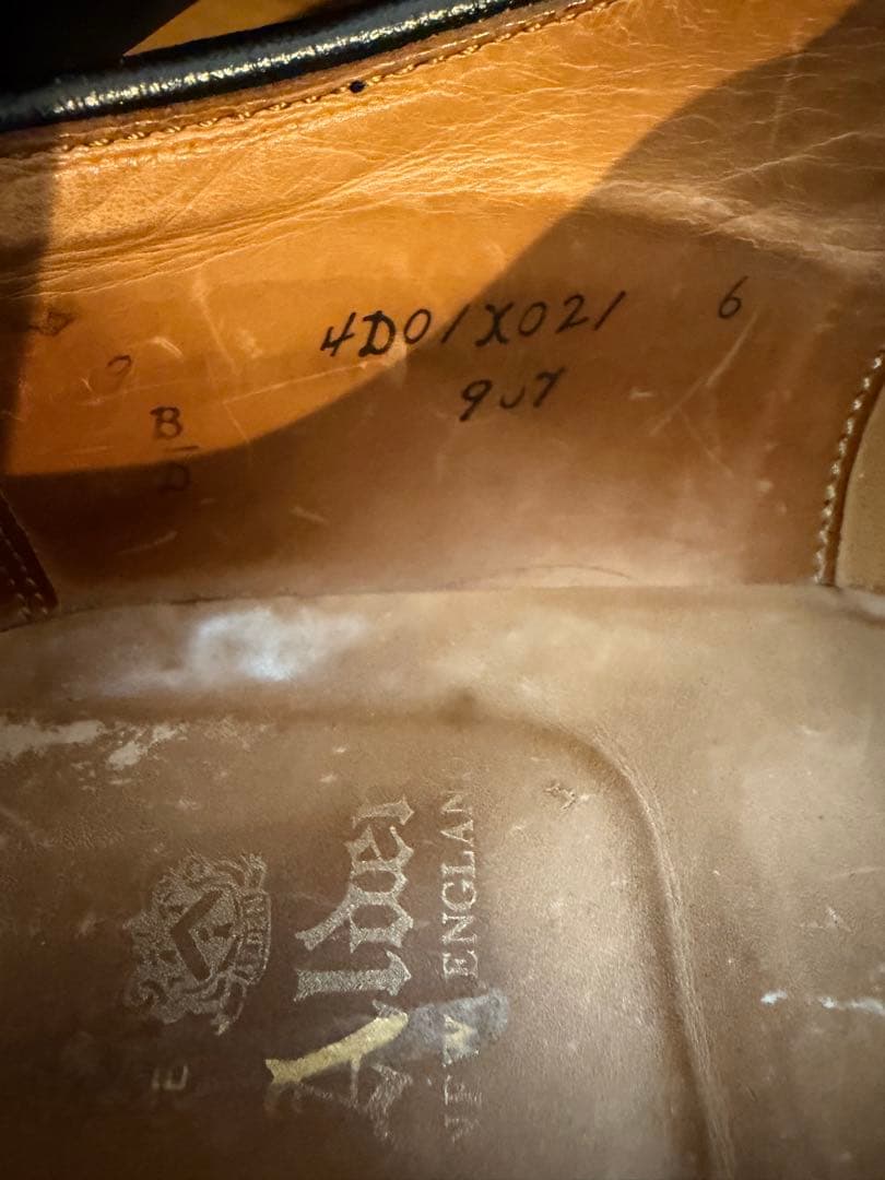 Alden New England レザーシューズ 9 made in ＵＳＡ