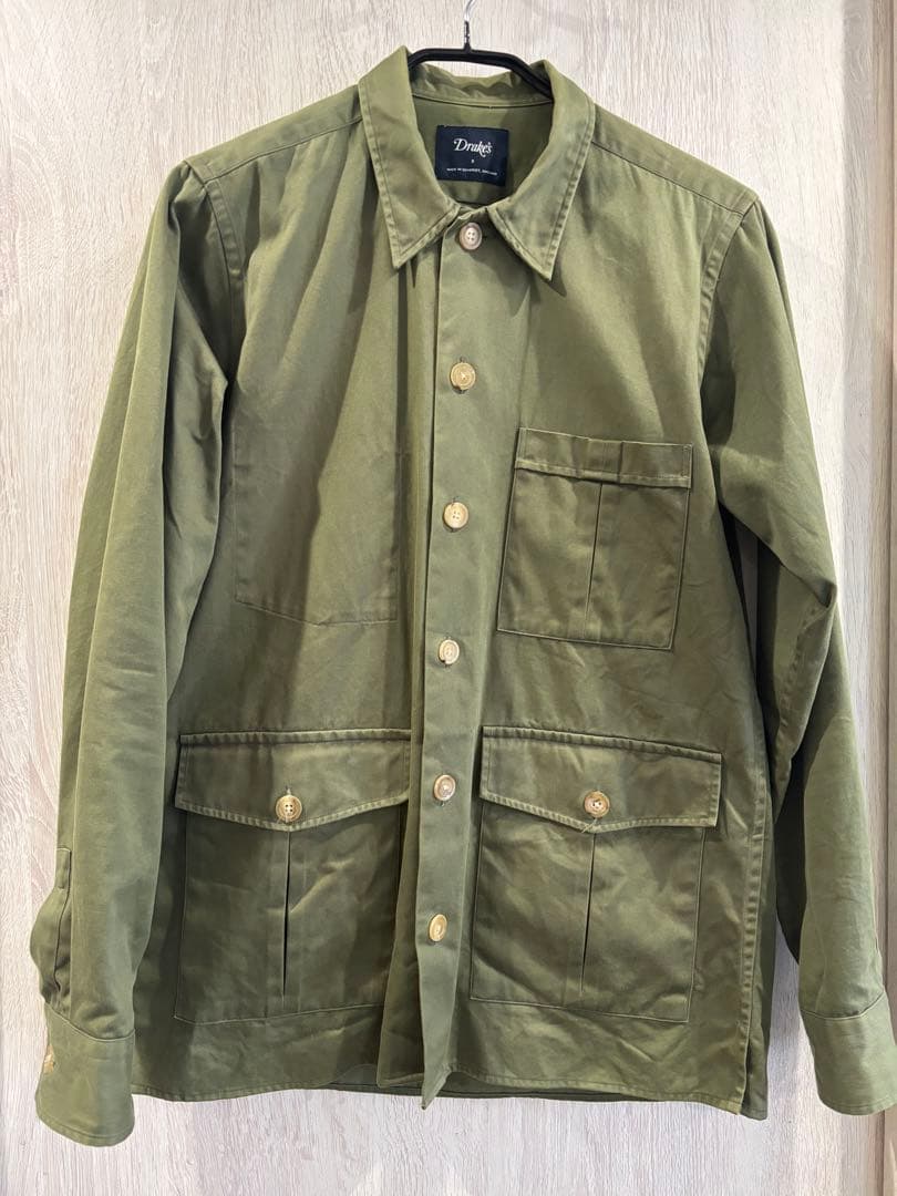 Drake's ドレイクス　オーバーシャツ