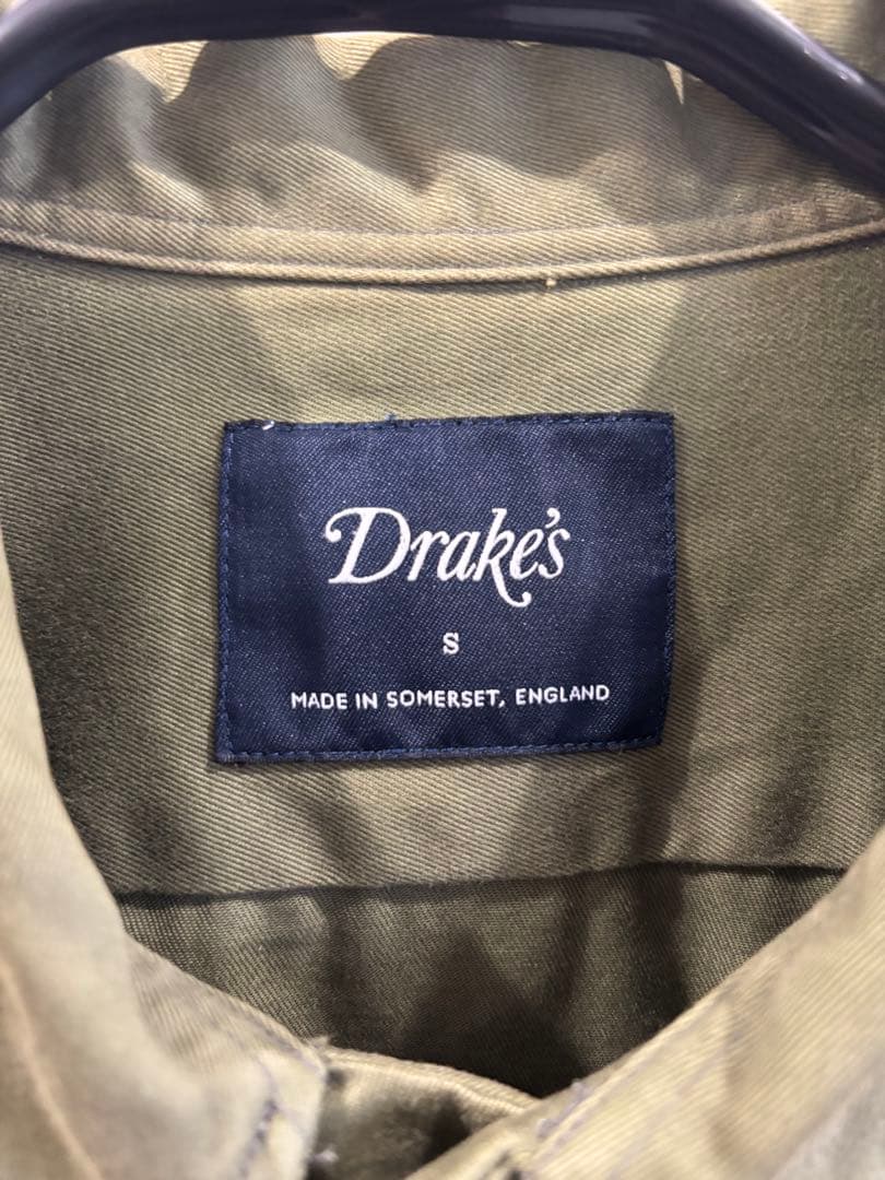 Drake's ドレイクス　オーバーシャツ