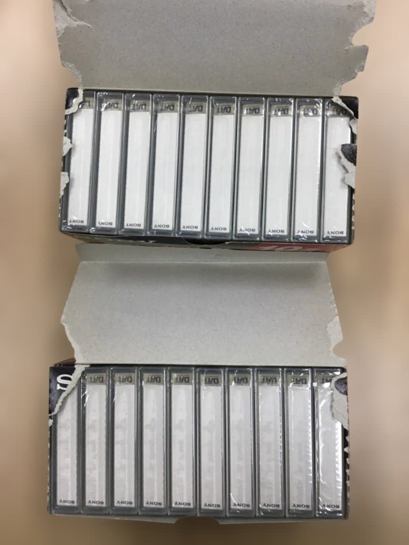 【OY】SONY DATテープ 未使用　10DT-60RA 合計20本