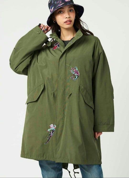 スパイダーマン スパイディ VS ヴィラン｜モッズコート 男女兼用L 新品