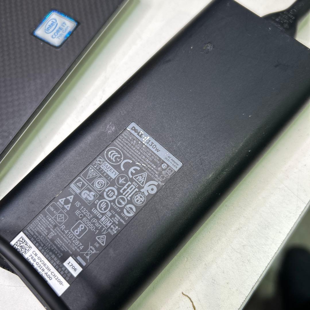 7275 DELL XPS15 9560 core-i7 20GB ノートPC