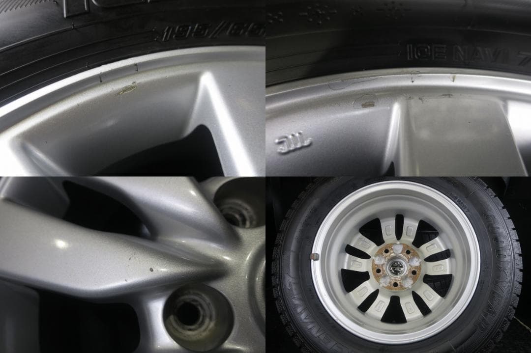 美品 日産 C26 セレナ 極上9.5分山 国産スタッドレス 195/65R15