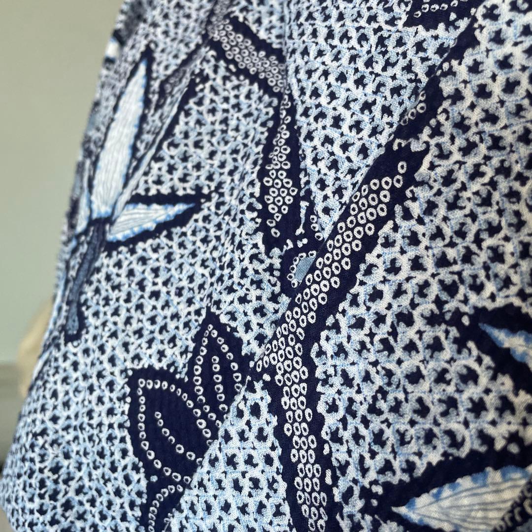 浴衣　有松絞り　身丈140 身長150㎝位の方にピッタリ