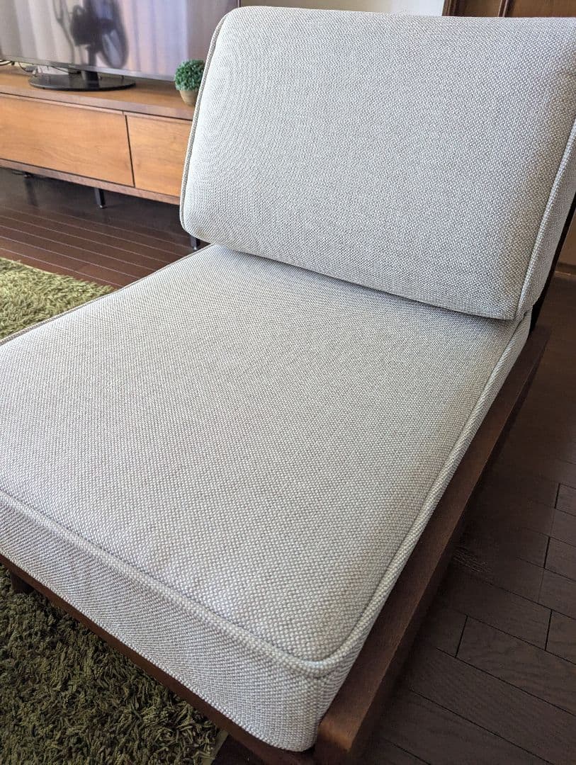 【専用です】ウニコ　アルベロ　 1人掛けソファ　ライトグレー