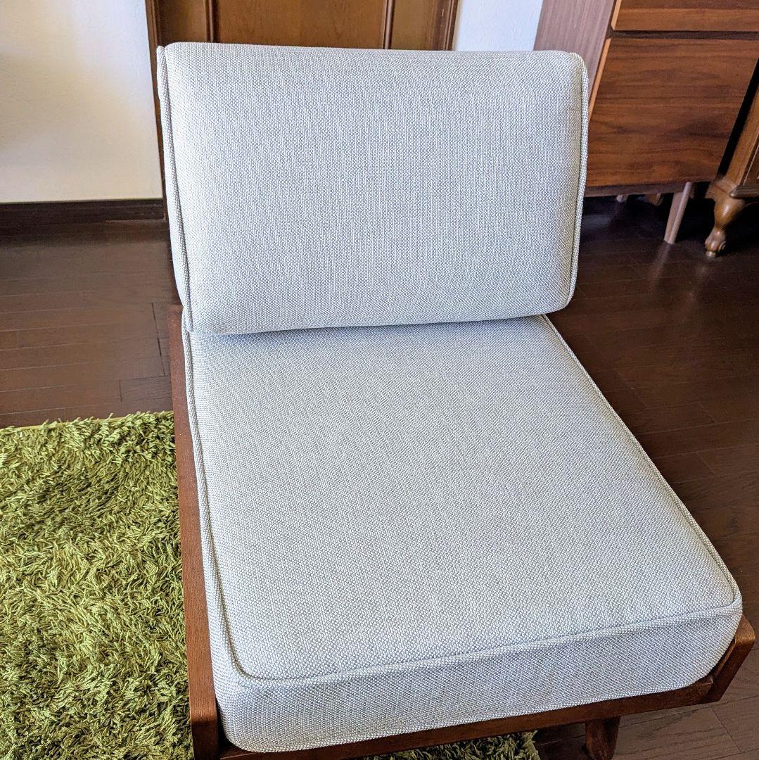 【専用です】ウニコ　アルベロ　 1人掛けソファ　ライトグレー