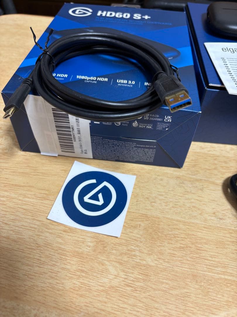 elgato HD60 S+ キャプチャーボード