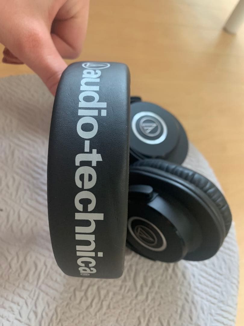 audio-technica ヘッドホン ブラック