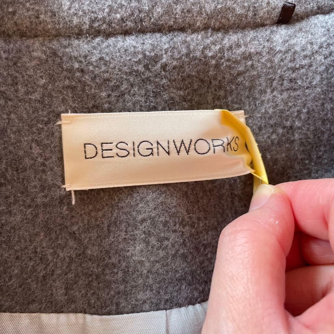 デザインワークス　レディースコートM 使用2回　クリーニング済み