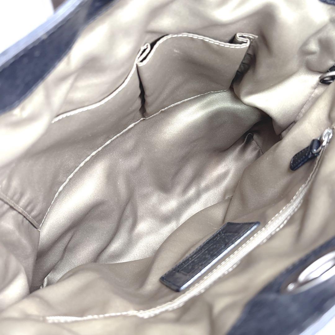 COACH コーチ　スエード ターンロック金具　ショルダーバッグ y2k