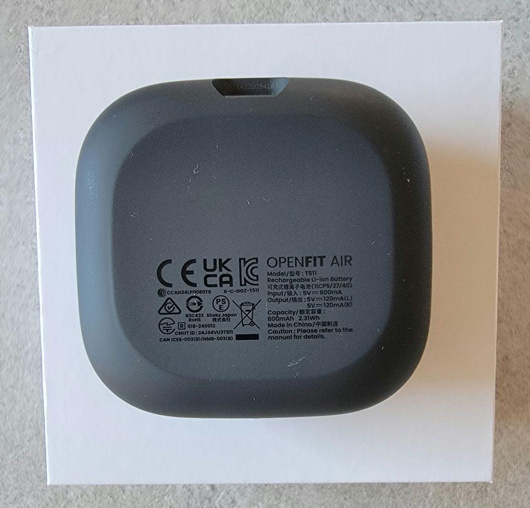 Shokz OpenFit Air ケース付き