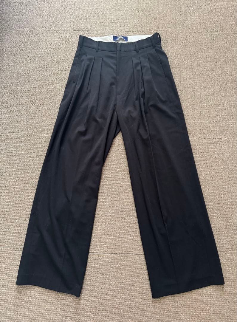 パンツ SHIKITARI MIX TUCK DESIGN WIDE SLACKS