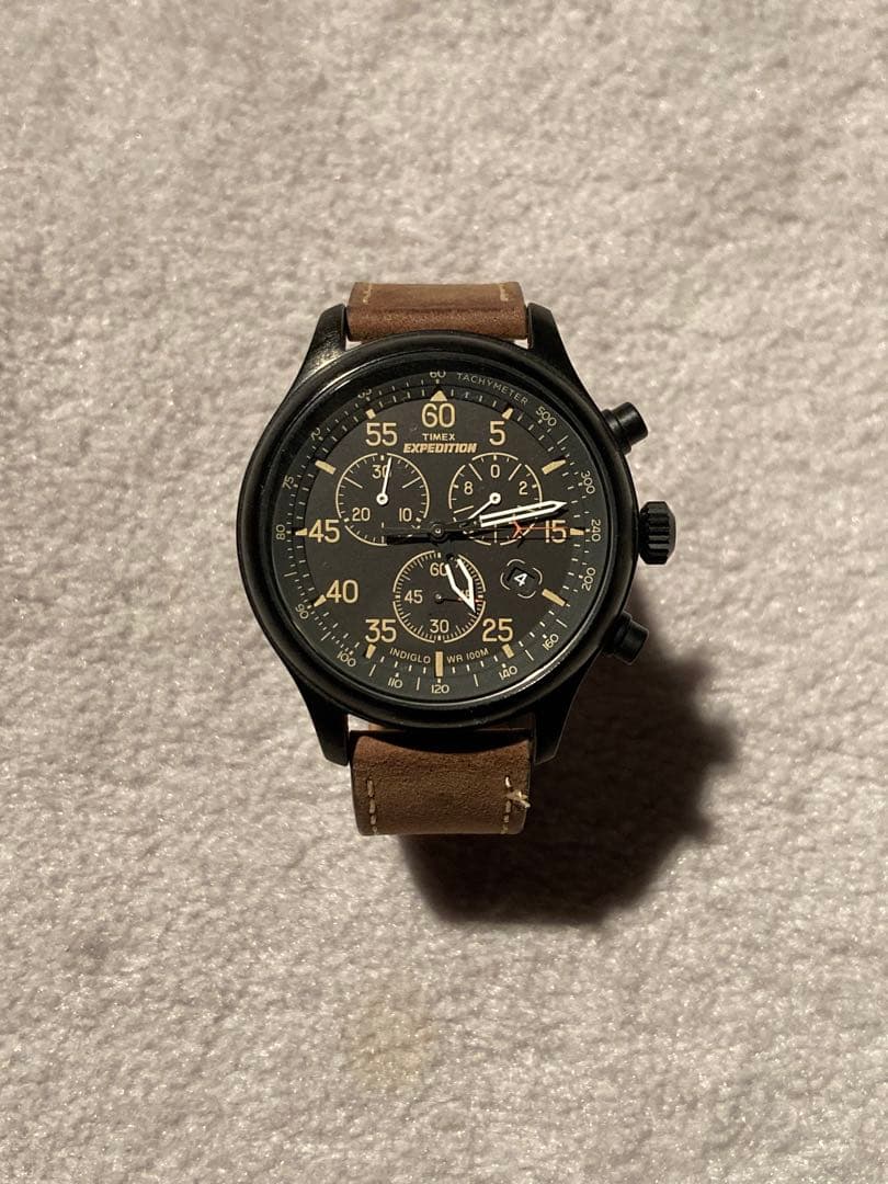 【美品】TIMEX EXPEDITION クロノグラフ 時計