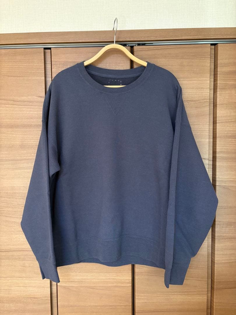 トップス visvim 24AW JUMBO SB SWEAT L/S navy 3