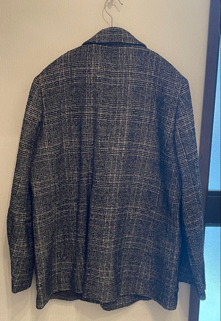 ✨️美品/2回着用　DRESSTERIOR　ループチェックダブルジャケット38
