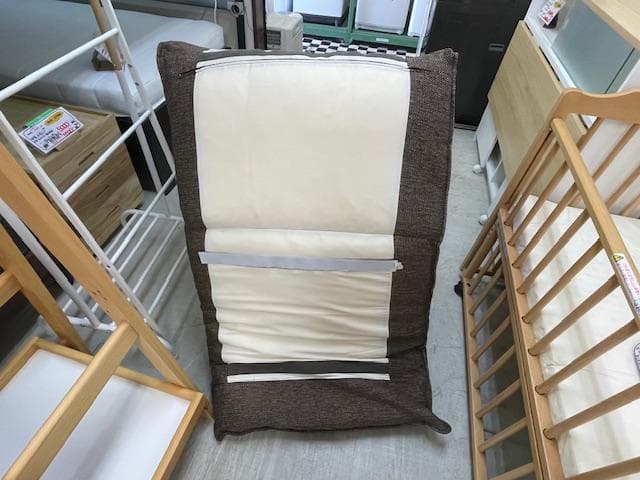 無印良品　ハイバックリクライニングソファ　１シーター　ポリエステル平織