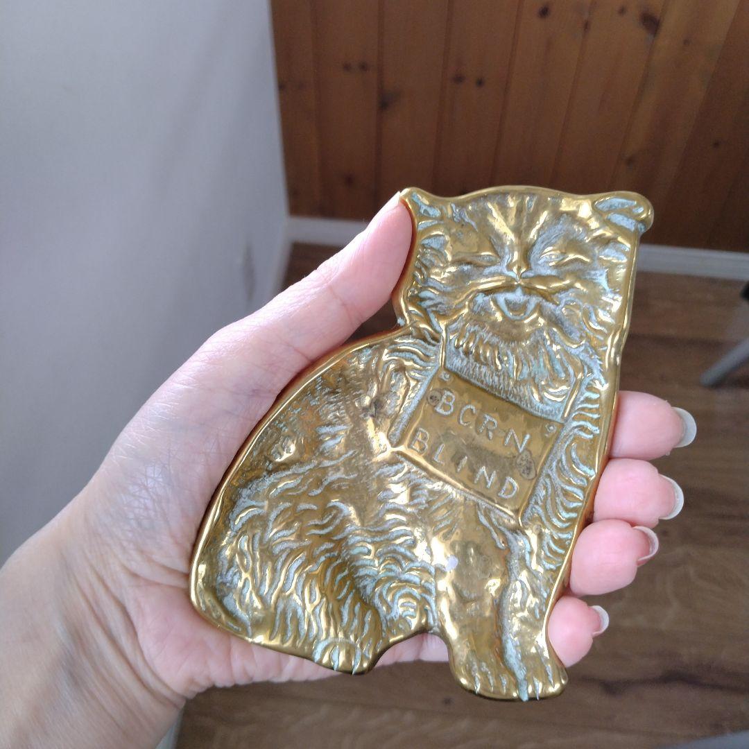 【E】猫小皿/アスティエ・ブロカント/フランスアンティーク・ネコトレイ