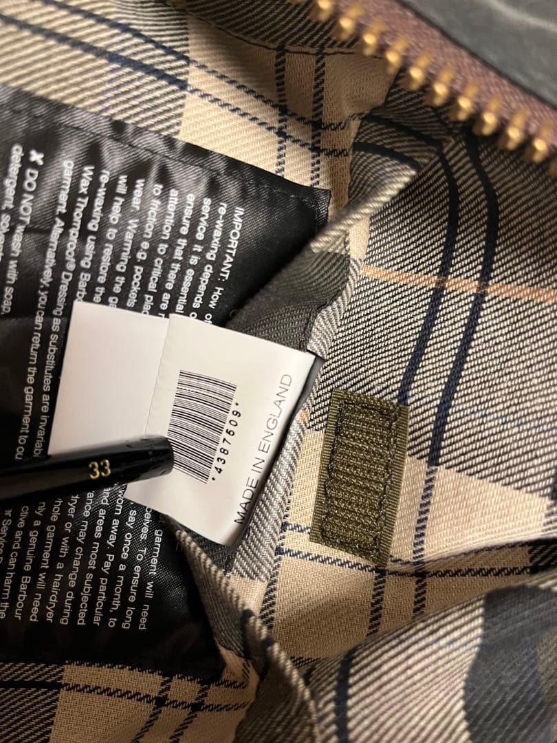 Barbour BEDALE バブアー ビデイル sage 34