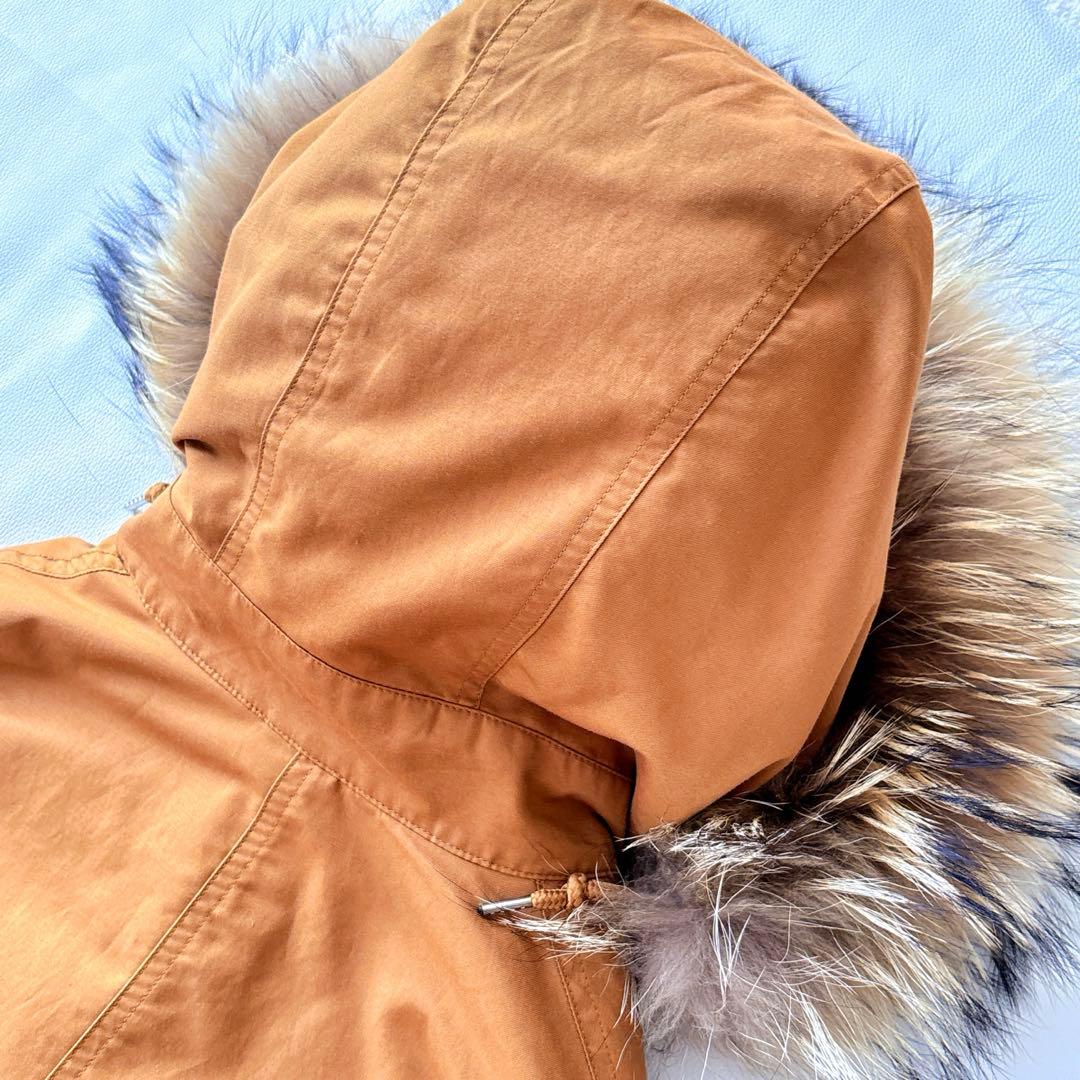 アーバンリサーチ インナーダウン付きモッズコート ジャケット 3way ファー