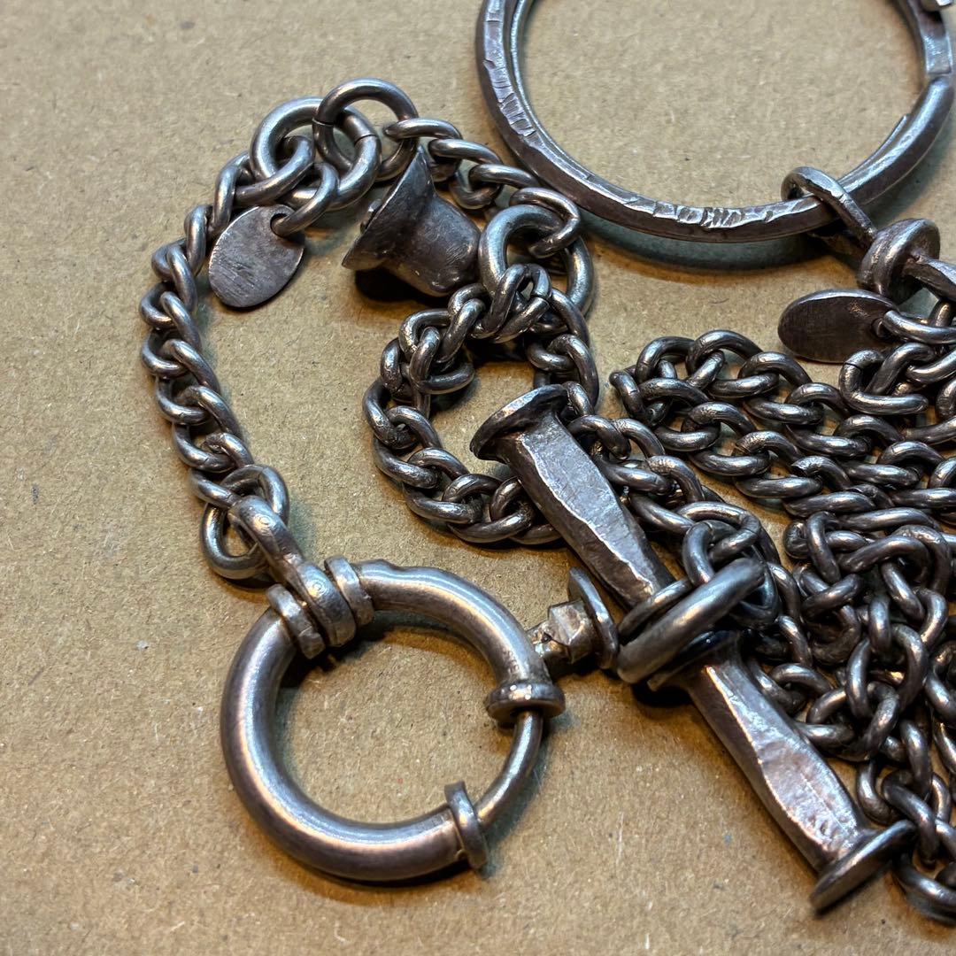 タカヒロミヤシタザソロイスト ウォレットチェーン シルバー　925