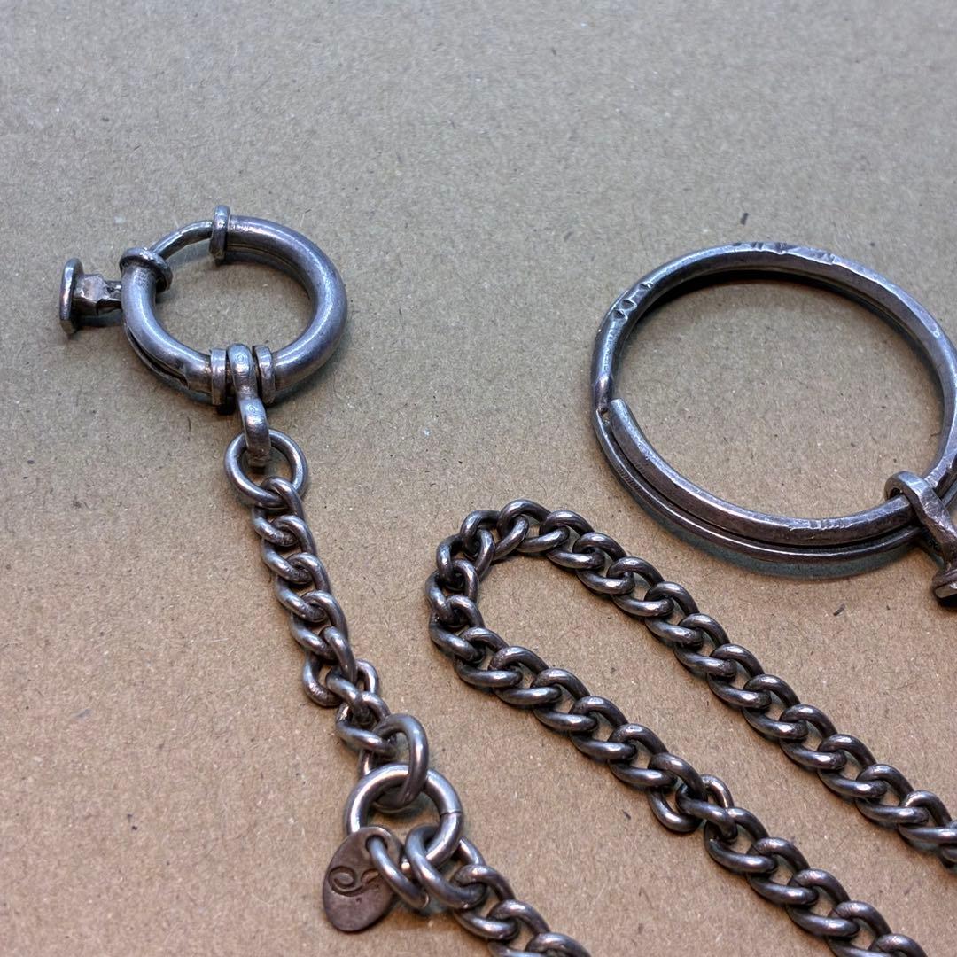 タカヒロミヤシタザソロイスト ウォレットチェーン シルバー　925