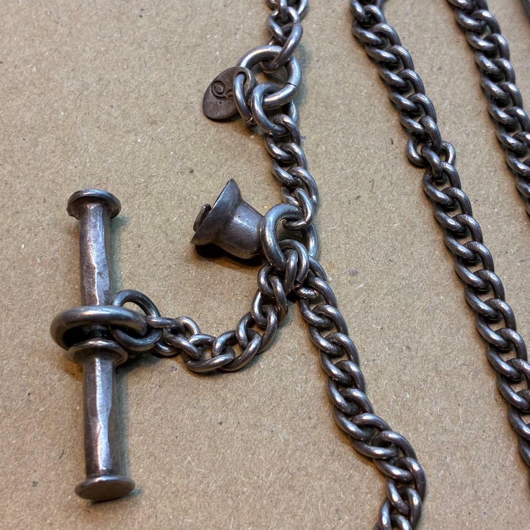 タカヒロミヤシタザソロイスト ウォレットチェーン シルバー　925