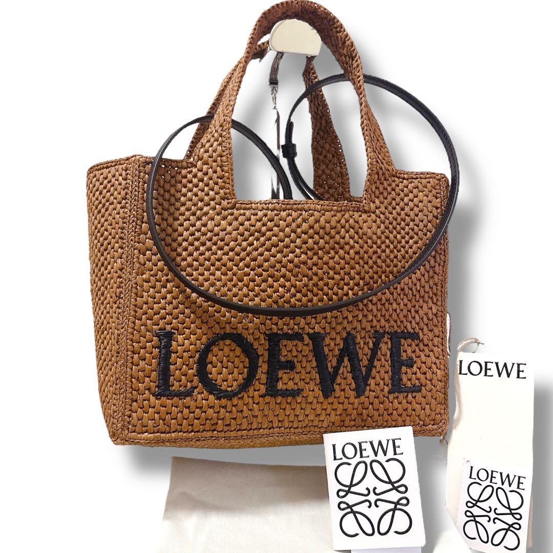 LOEWE ロエベ フォント スモール 2way ショルダーバッグ トート