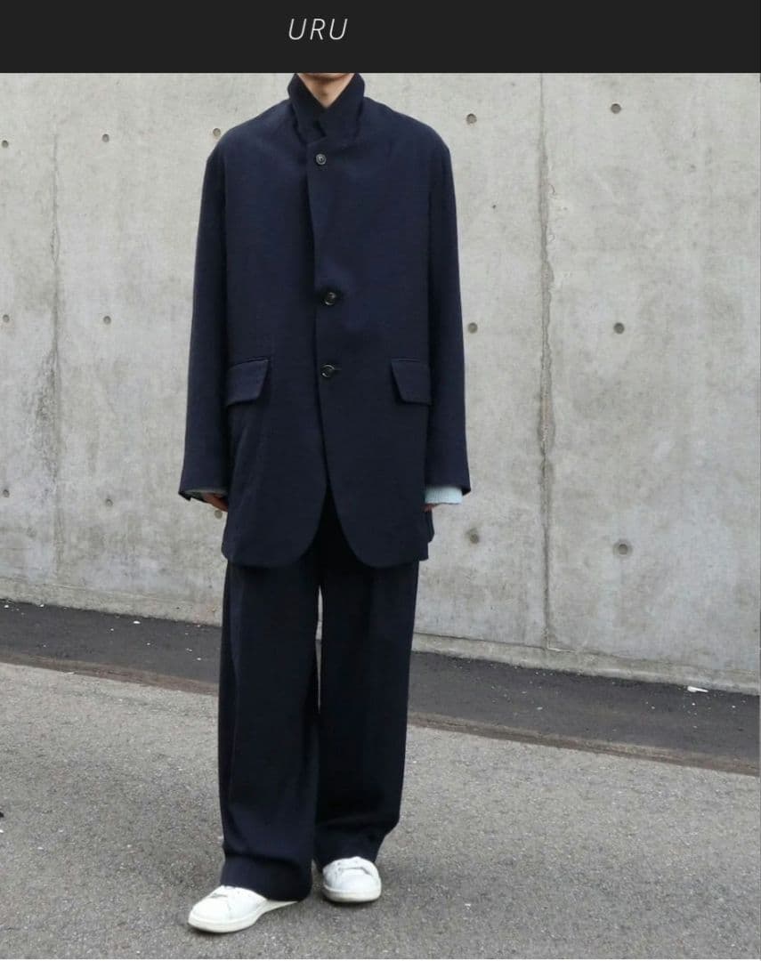 URU ウル　ウールレーヨンシルク　セットアップ URU TOKYO