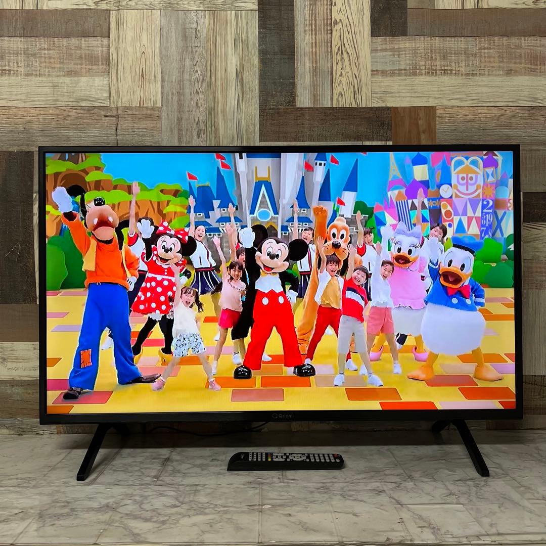 即日受渡❣️全国送料込2年前購入40V型山善液晶テレビ裏番組録画 外付HDD録画