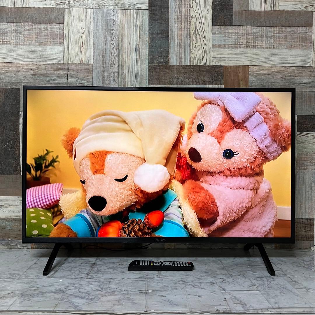 即日受渡❣️全国送料込2年前購入40V型山善液晶テレビ裏番組録画 外付HDD録画