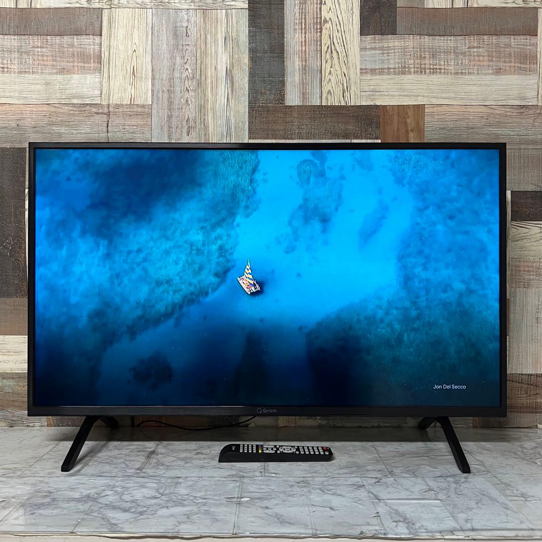 即日受渡❣️全国送料込2年前購入40V型山善液晶テレビ裏番組録画 外付HDD録画