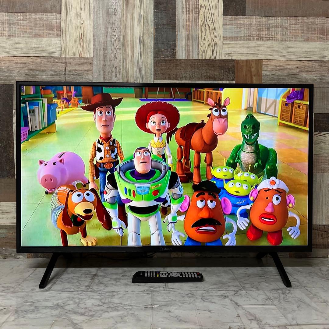 即日受渡❣️全国送料込2年前購入40V型山善液晶テレビ裏番組録画 外付HDD録画