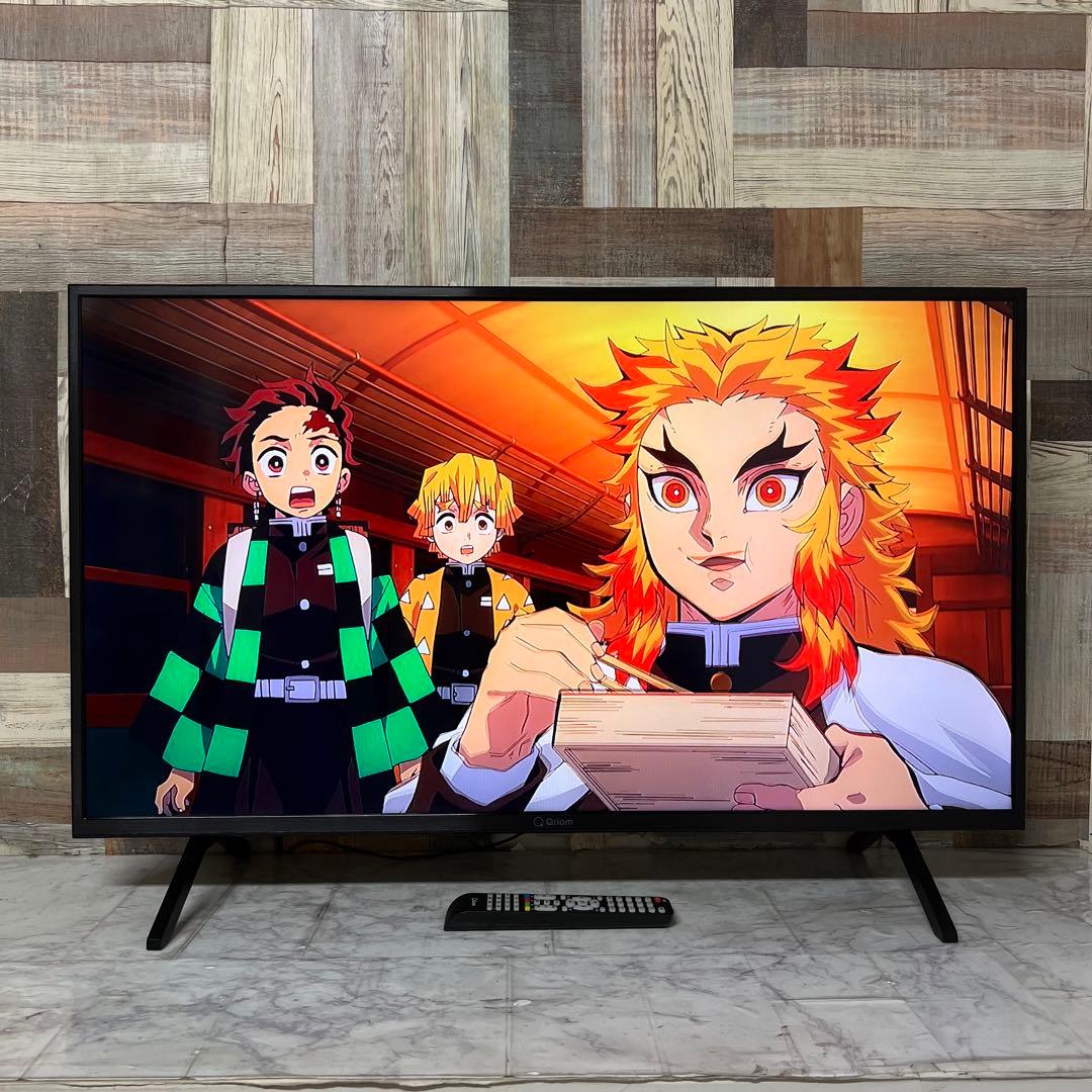 即日受渡❣️全国送料込2年前購入40V型山善液晶テレビ裏番組録画 外付HDD録画