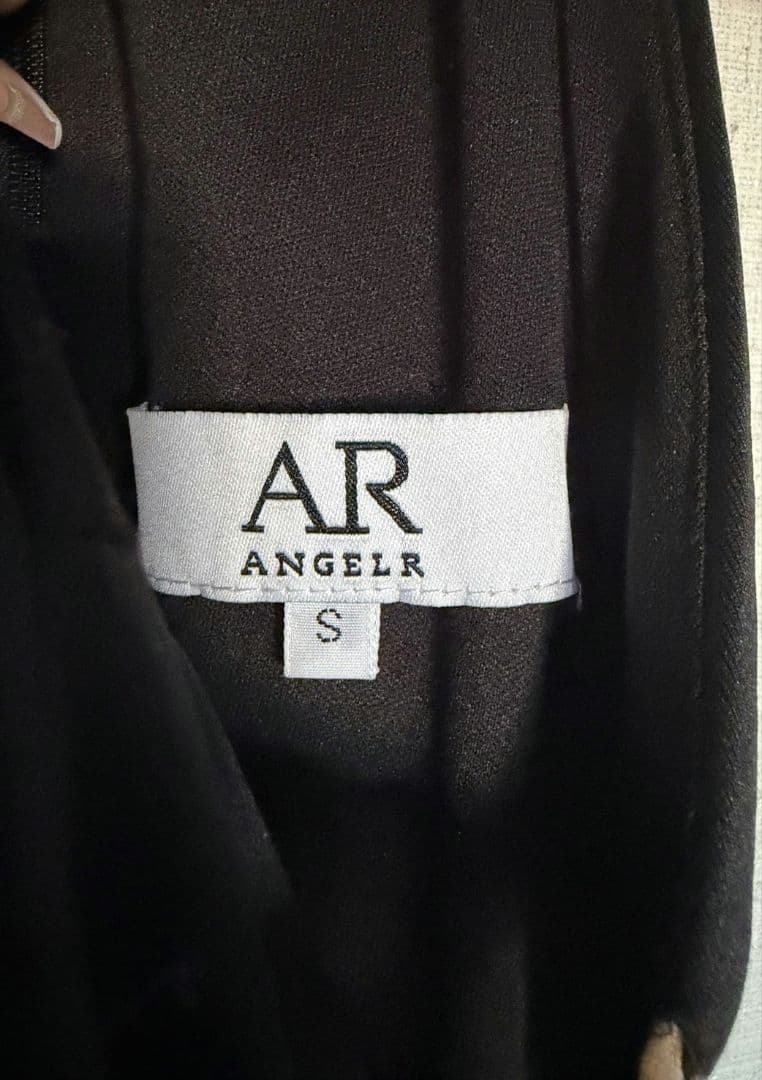 Angel R キャバドレス ビジュー タイト ミニ S size黒ブラック♪