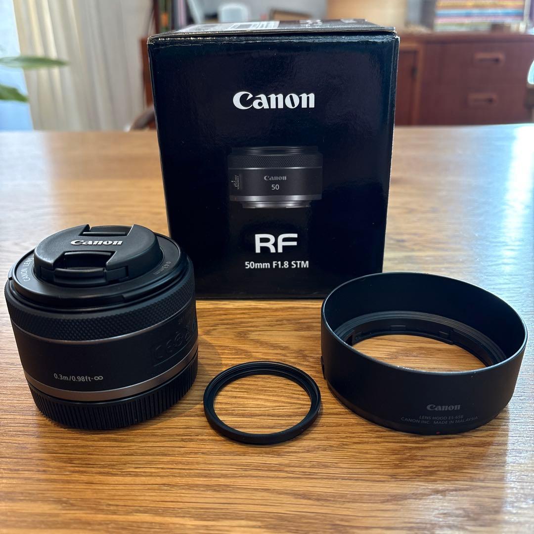 Canon RF 50mm F1.8 STM レンズセット
