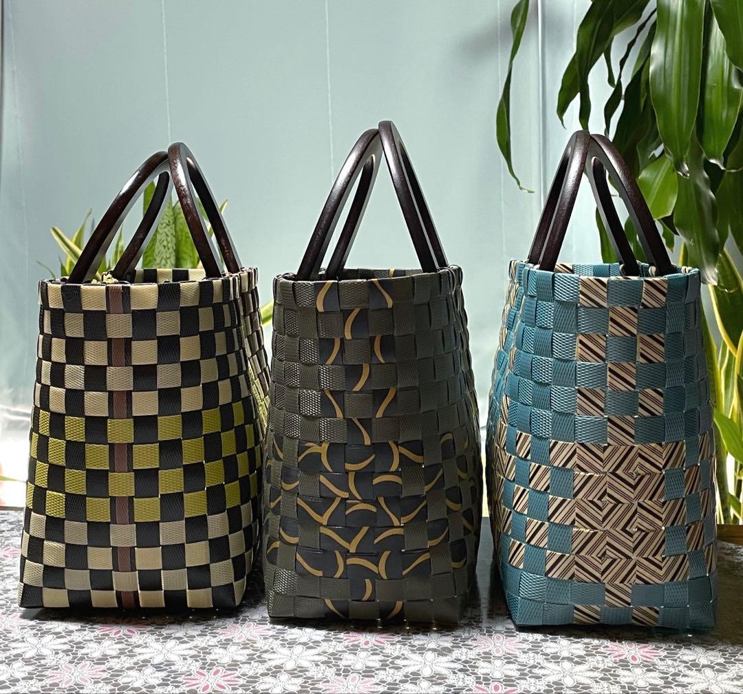 プラカゴバッグ　ppバンド ご注文品　3点