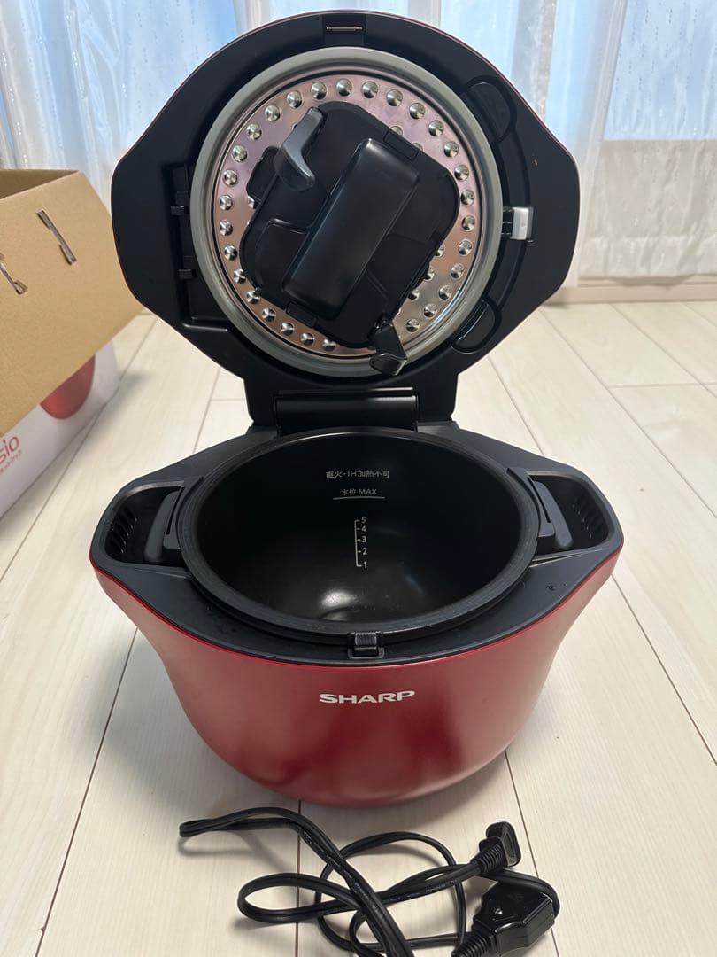 SHARP KN-HW24G-R ヘルシオ ホットクック シャープ