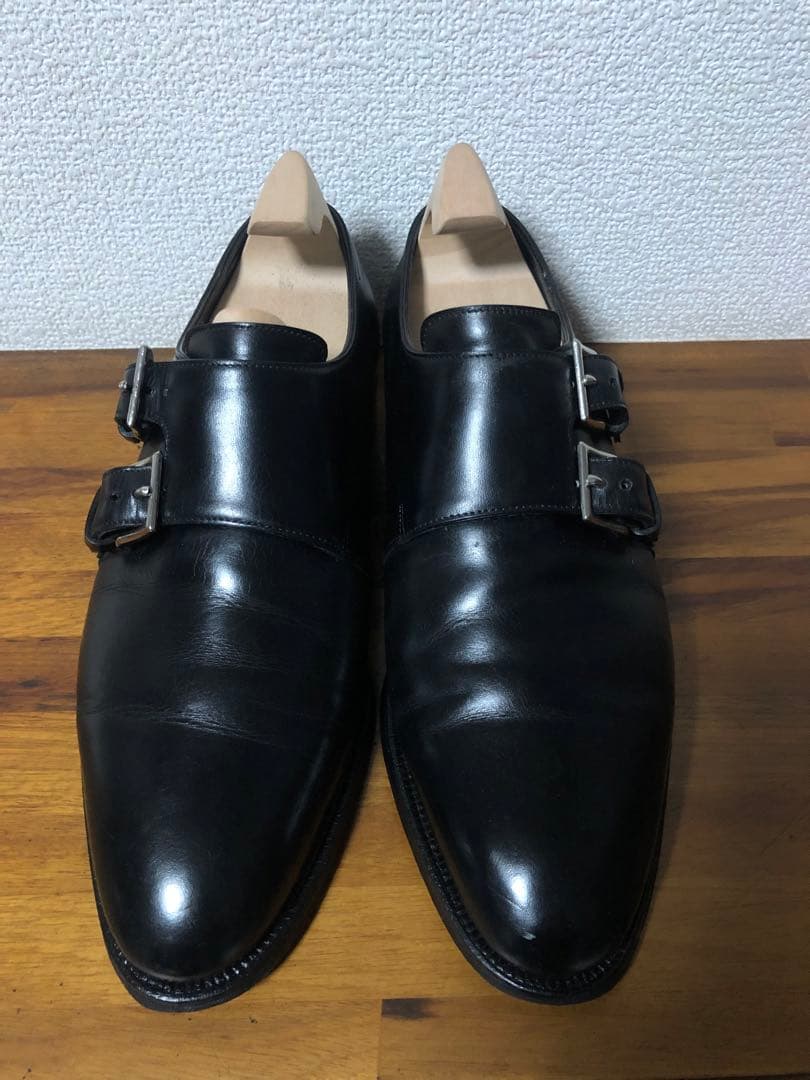 H*1様 ジョンロブ ダブルモンクストラップシューズ　ナセビー　JOHN LOB