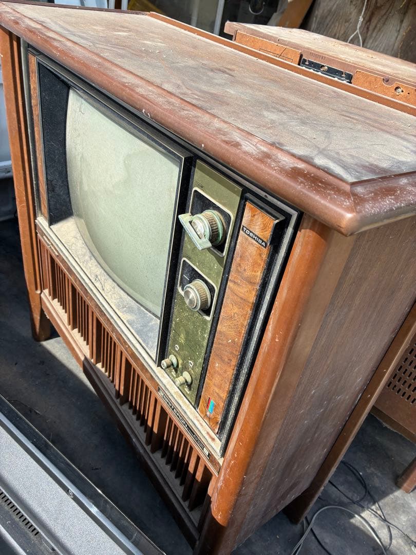 TOSHIBAレトロTV サンヨーレトロTV 2点セット