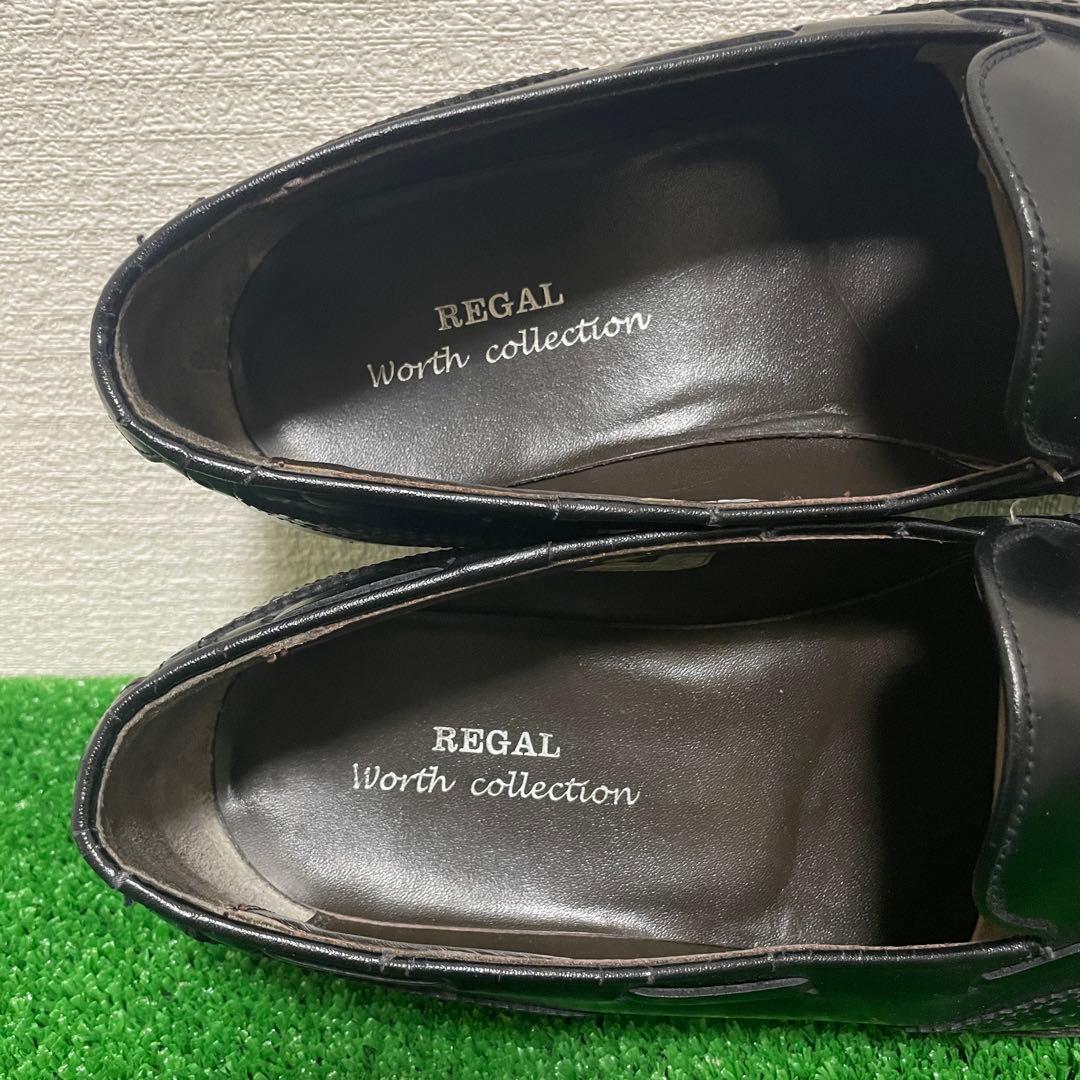 REGAL Worth collection ウイングチップ　タッセル　革靴