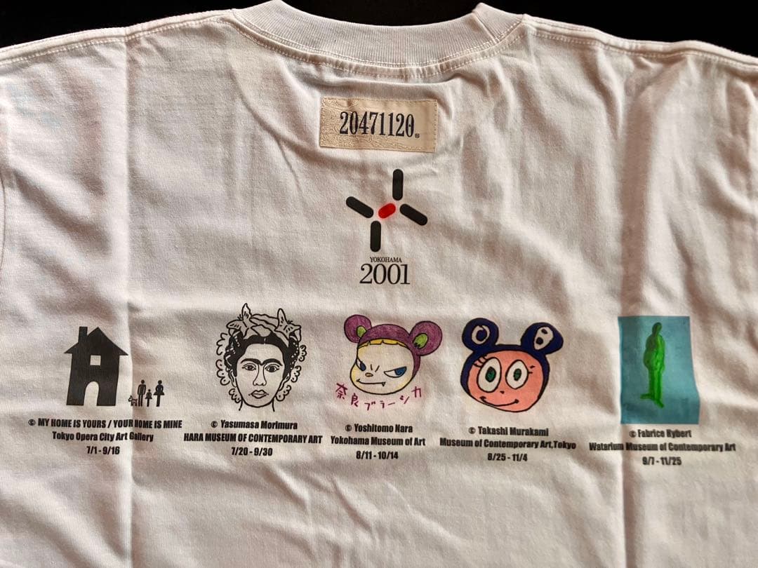 袋*様 【希少】ART ROCK RALLY Tシャツ 2001年横浜　奈良美智