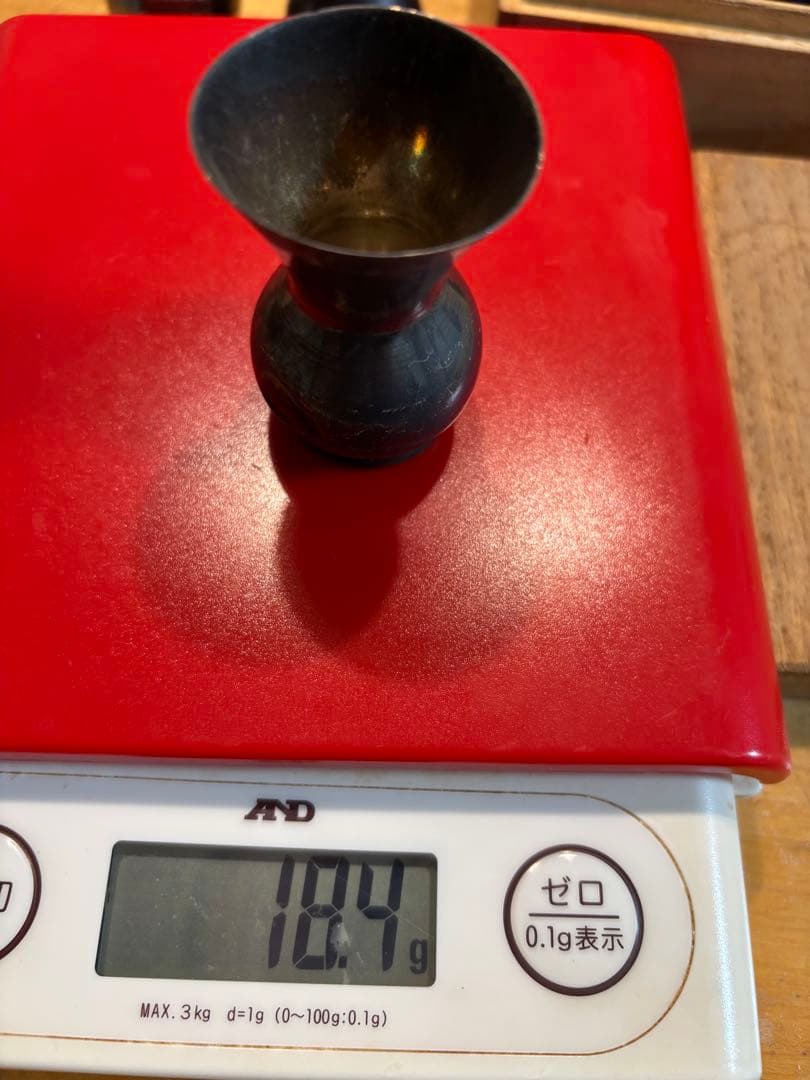 和光　SILVER950 銀　楊枝入れ3つセット