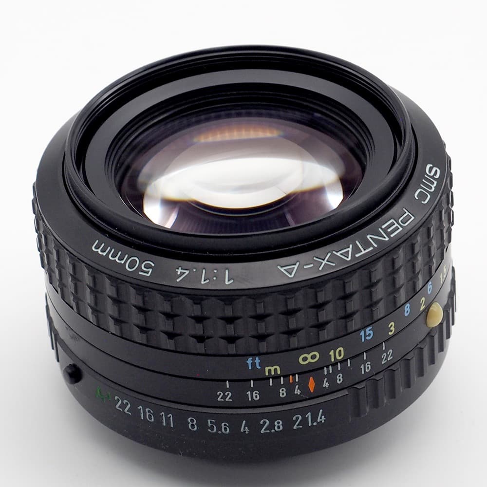 動作品・実写確認済 PENTAX Super A＋SMC A 50mm f1.4