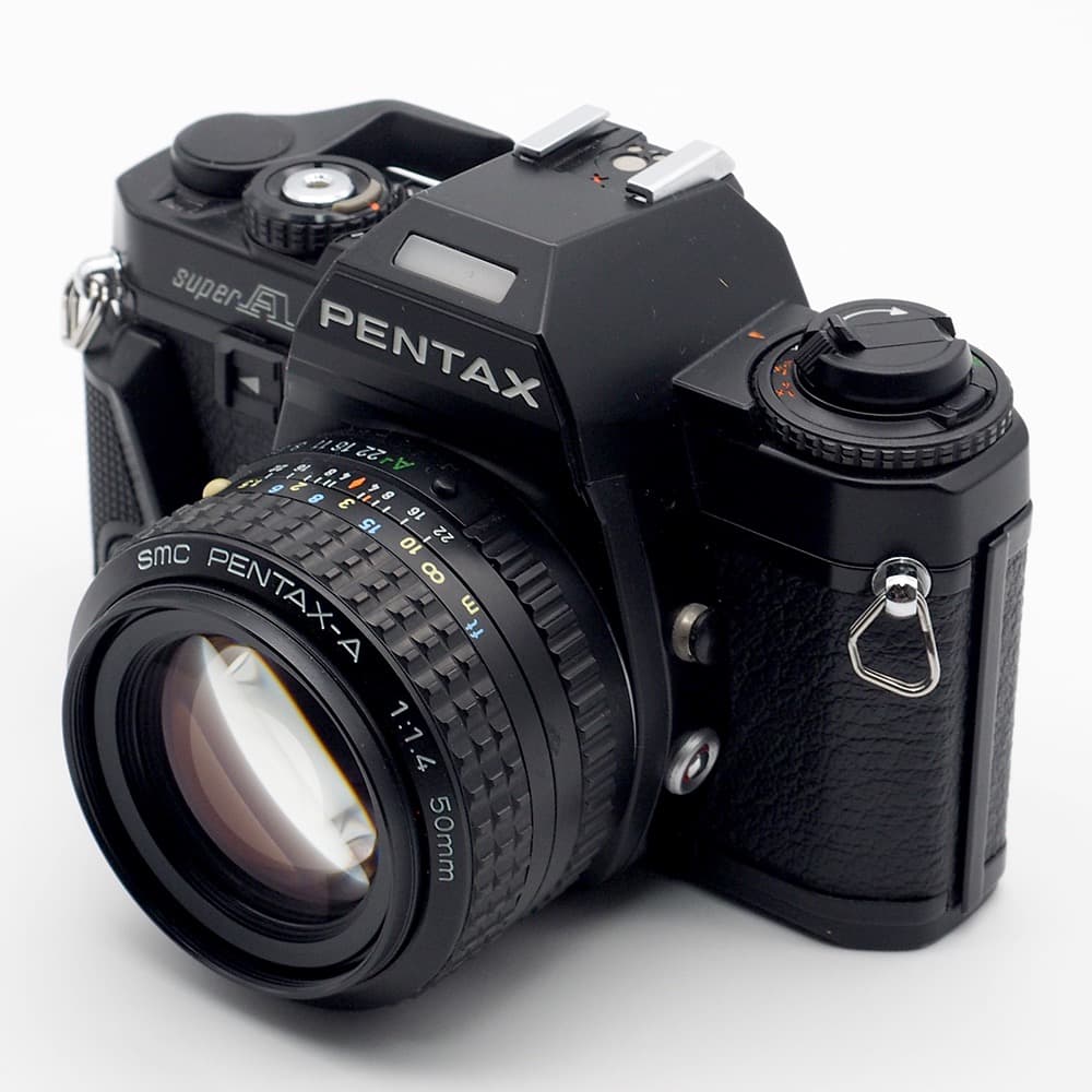 動作品・実写確認済 PENTAX Super A＋SMC A 50mm f1.4