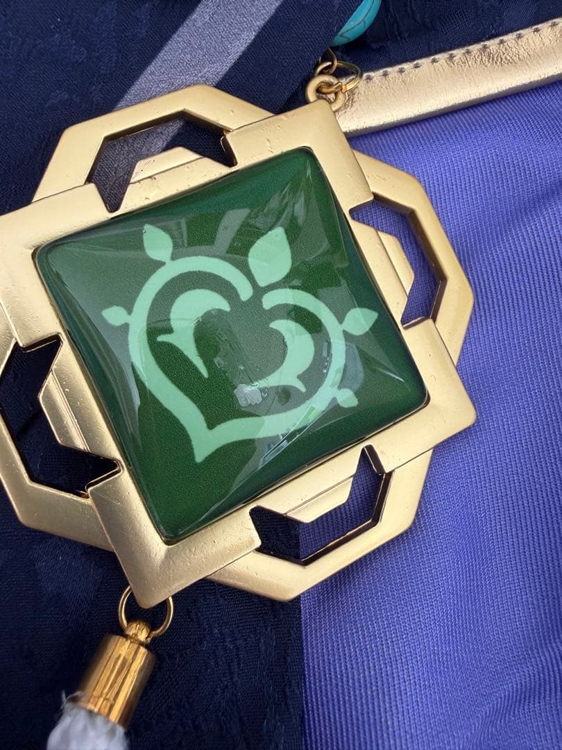 原神コスプレ衣装　白朮　ウィッグ付